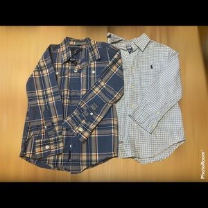 Boys button down long sleeve shirts